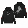 Club Country Black Hoodie